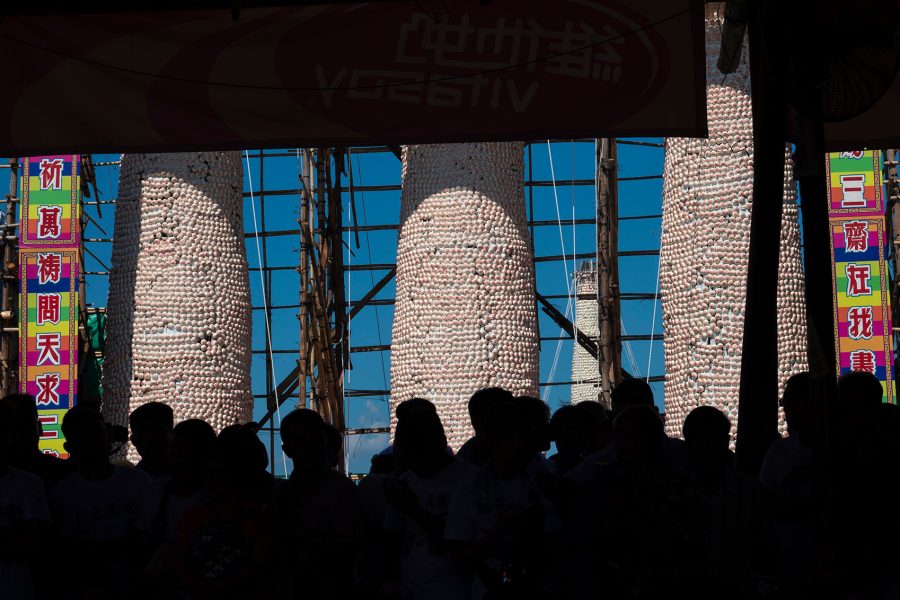 Cheung Chau bun festival. Credit: Getty Images